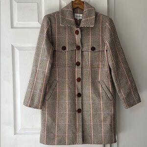 VIGOSS Checkered Women's Coat